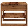 vidaXL Coffee Table Old Wood 55.5x55x45 cm Engineered Wood
