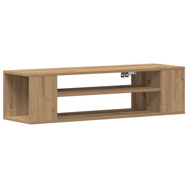 vidaXL TV Cabinet Artisian oak 100 x 30 x 26.5 cm Engineered Wood