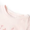 Kids' T-shirt with Ruffle Sleeves Soft Pink 140
