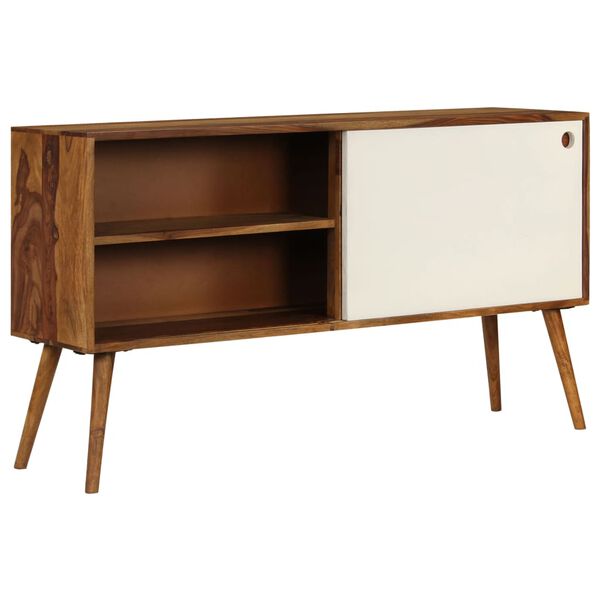vidaXL Sideboard Solid Acacia Wood 118x30x66 cm