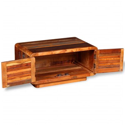 vidaXL Coffee Table Solid Reclaimed Wood 80x50x40 cm