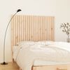 vidaXL Wall Headboard 146.5x3x110 cm Solid Wood Pine