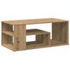vidaXL Coffee Table Artisan Oak 100x50x40 cm Engineered Wood