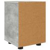 vidaXL Bedside Tables 2 pcs Concrete Grey 30.5 x 30 x 43 cm