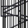 vidaXL Outdoor Dog Kennel Steel 7.37 m&sup2;