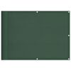vidaXL Balcony Screen Dark Green 75x1000 cm 100% Polyester Oxford