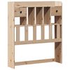 vidaXL Bookcase Bed without Mattress 100x200 cm Solid Wood Pine