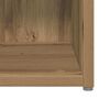 vidaXL TV Cabinet Set Wall-mounted 2 pcs Artisan Oak 37 x 35 x 37.5 cm