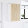 vidaXL Hanging Cabinet Sonoma Oak 60 x 31 x 100 cm Engineered Wood