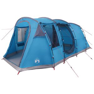 vidaXL Tunnel Tent Blue 505 x 330 x 204 cm