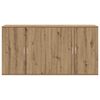 vidaXL Sideboard 2 pcs Artisan Oak 79 x 38 x 80 cm Engineered Wood