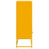 vidaXL Highboard Mustard Yellow 68.5x39x111.5 cm Steel