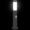 vidaXL Bollard Light with Sensor 50 cm Stainless Steel IP44