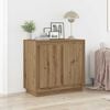 vidaXL Sideboard Artisan Oak 80 x 40 x 75 cm Engineered Wood