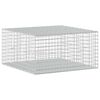 vidaXL Gabion with 3.5 mm Wire and 5x5 cm Mesh 100x100x50 cm