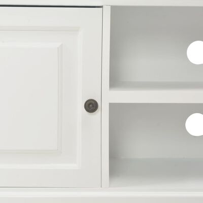 vidaXL TV Cabinet White 90x30x40 cm Wood