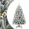 vidaXL Artificial Christmas Tree 120 cm 150 LEDs Warm White