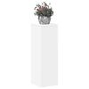 vidaXL Plant Stand White 33x33x100 cm Engineered Wood
