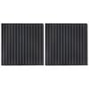 vidaXL Wall Panels 2 pcs Anthracite 60.5 x 60 cm
