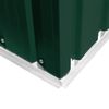vidaXL Garden Storage Shed Green Metal 257x205x178 cm