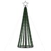 vidaXL LED Christmas Tree 275 LEDs Cold White 180 cm