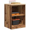vidaXL Garage Storage Cabinet Old Wood 60x51x85 cm Solid Wood Pine