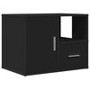 vidaXL Corner Cabinet Black 160x40x45 cm Engineered Wood