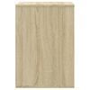 vidaXL Corner Chest of Drawers Sonoma Oak 60x41x58 cm Engineered Wood