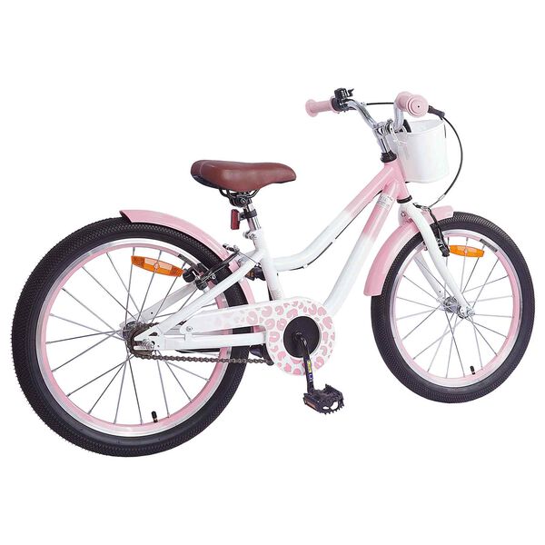 vidaXL Kids Bike 18'' for 5-7 Years Old Light Pink