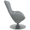 vidaXL Egg Chair Light Grey 63 x 73 x 90 cm Fabric