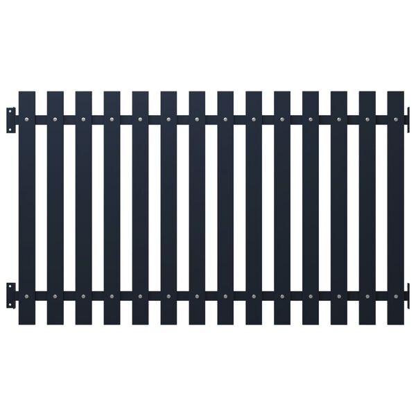 vidaXL Fence Panel Anthracite 178x75 cm Powder-coated Steel