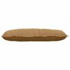 vidaXL Back Pillow Brown 100 x 50 cm Corduroy Fabric