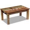 vidaXL Coffee Table Solid Reclaimed Wood 100x60x45 cm