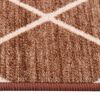 vidaXL Carpet Runner Dark Brown 80x350 cm