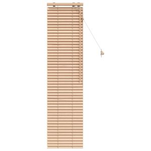 vidaXL Venetian Blind Oak Look 45 x 160 cm 35 mm Solid Paulownia Wood