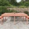 vidaXL Garden Table 203.5x100x76 cm Solid Wood Douglas