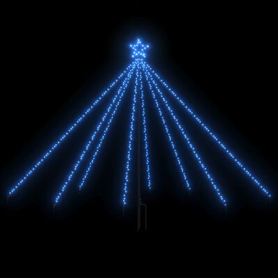 vidaXL Christmas Tree Lights Indoor Outdoor 400 LEDs Blue 2.5 m