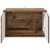 vidaXL Cat House Old Wood 85 x 55 x 50.5 cm Engineered Wood