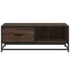 vidaXL Coffee Table Brown Oak 90x57x35 cm Engineered Wood and Metal