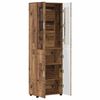 vidaXL Highboard FLORIN Old Wood 60 x 35 x 182 cm Engineered Wood