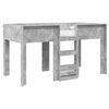 vidaXL Bunk Bed for Kids Concrete Grey 80 x 200 cm Engineered wood