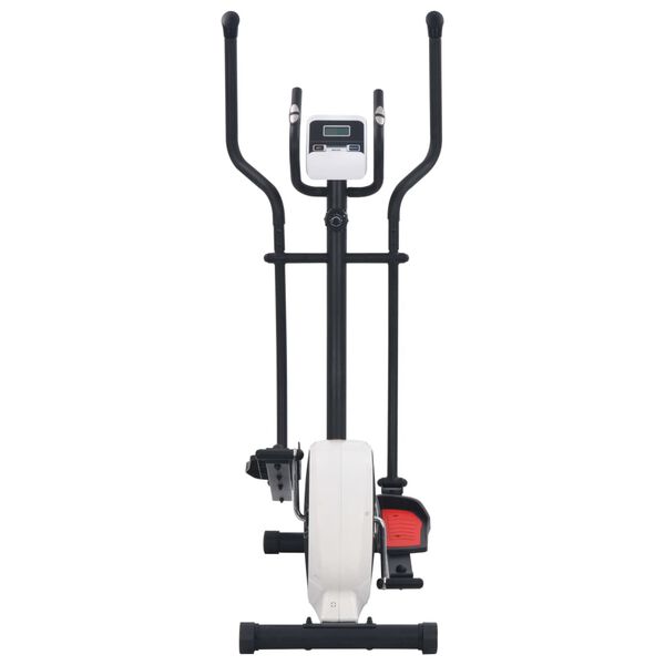vidaXL Magnetic Elliptical Trainer with Pulse Measurement