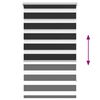 Zebra Blind 90 x 150 cm Black