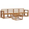 vidaXL Outdoor Sofa Set 5 pcs Natural Solid Acacia Wood