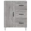 vidaXL Sideboard Grey Sonoma 69.5x34x90 cm Engineered Wood