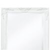 vidaXL Wall Mirror Baroque Style 100x50 cm White