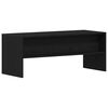 vidaXL TV Cabinet Black Oak 100x40x40 cm Engineered Wood