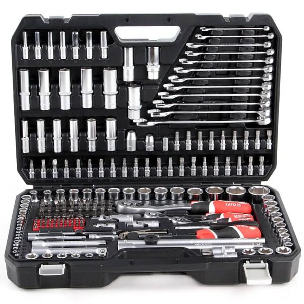 YATO 216 Piece Ratcheting Socket Spanner Set YT-38841