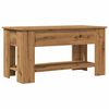 vidaXL Coffee Table Artisan Oak 101x49x52 cm Engineered Wood