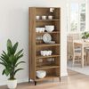 vidaXL Highboard Artisan Oak 69.5 x 34 x 180 cm Engineered Wood